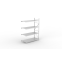Weitspannregal Anbauregal 2500×1800×800 mm, 600 kg Fachlast
