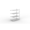 Weitspannregal Anbauregal 2500×1800×1050 mm, 600 kg Fachlast