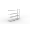 Weitspannregal Anbauregal 2500×2600×650 mm, 490 kg Fachlast