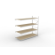Weitspannregal Anbauregal 2500×2600×1050 mm, 490 kg Fachlast