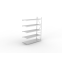 Weitspannregal Anbauregal 3000×2200×800 mm, 600 kg Fachlast