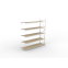 Weitspannregal Anbauregal 3000×2600×800 mm, 490 kg Fachlast