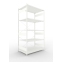 Fachbodenregal Grundregal 2500×1300×800 mm, 230 kg Fachlast