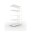 Fachbodenregal Anbauregal 2500×1300×400 mm, 230 kg Fachlast