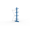 Kragarmregal MULTISTRONG L Anbauregal 2500×1000×400 mm, 220