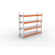 Großfachregal Grundregal 2700×2700×800 mm, 2.400 kg Fachlast – META