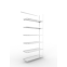 Büroregal Anbauregal 2200×1000×300 mm, 72 Ordner – META