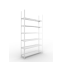 Büroregal Grundregal 2200×1250×300 mm, 90 Ordner – META
