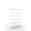 Büroregal Anbauregal 2200×1250×300 mm, 90 Ordner – META