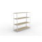 Weitspannregal Komplettregal 2470×2500×800 mm, 400 kg Fachla