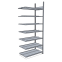 Büroregal Anbauregal 2550×1000×600 mm, 168 Ordner – META