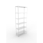 Fachbodenregal Grundregal 2500×1000×400 mm, 80 kg Fachlast –