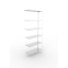 Fachbodenregal Anbauregal 2500×1000×400 mm, 80 kg Fachlast –