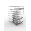 Schrägbodenregal CLIP S3 14° DAR KANBAN 2000x1000x1600 doppe