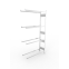 Reifenregal Anbauregal 2500×1300×400 mm, 150 kg Fachlast – M
