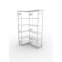 Eckregal 2500×1000×400 mm, 150 kg Fachlast – META