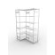 Eckregal 2500×1000×500 mm, 150 kg Fachlast – META
