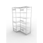 Eckregal 2500×1000×600 mm, 150 kg Fachlast – META