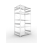 Fachbodenregal Grundregal 2500×1300×800 mm, 230 kg Fachlast