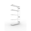 Fachbodenregal Anbauregal 2500×1300×400 mm, 230 kg Fachlast