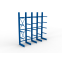 Kragarmregal MULTISTRONG H Komplettregal 4000×4000×800 mm, 6