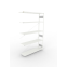 Fachbodenregal Anbauregal 2500×1500×400 mm, 200 kg Fachlast