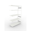 Fachbodenregal Anbauregal 2500×1500×600 mm, 200 kg Fachlast