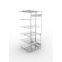 Fachbodenregal Anbauregal 2500×1000×500 mm, 150 kg Fachlast