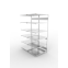 Fachbodenregal Anbauregal 2500×1000×800 mm, 230 kg Fachlast