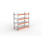 Großfachregal Grundregal 2700×2225×1100 mm, 1.900 kg Fachlast – META