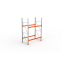 Gefahrstoffregal Grundregal 2700×1825×1100 mm, 2.160 kg Fach