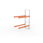 Gefahrstoffregal Anbauregal 3300×2225×1100 mm, 2.800 kg Fach