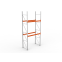 Gefahrstoffregal Grundregal 4900×2225×1100 mm, 2.800 kg Fach