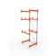 Kabeltrommelregal Anbauregal 3300×900×1100 mm, 1.000 kg Fach