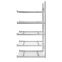 Drahtgitterbodenregal Anbauregal ORION PLUS, 2.000×750×600 mm, verzinkt