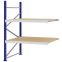 Weitspannregal Anbauregal FORTIS, 2.000×1.500×1.000 mm, Spanplatte