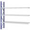Weitspannregal Anbauregal FORTIS, 2.500×2.500×500 mm, verzinkt