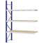 Weitspannregal Anbauregal FORTIS, 2.500×1.750×600 mm, Spanplatte