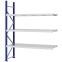 Weitspannregal Anbauregal FORTIS, 2.500×2.000×600 mm, verzinkt
