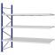 Weitspannregal Anbauregal FORTIS, 2.500×2.500×1.000 mm, verzinkt