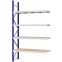 Weitspannregal Anbauregal FORTIS, 3.000×1.750×500 mm, Spanplatte