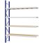 Weitspannregal Anbauregal FORTIS, 3.000×2.250×500 mm, Spanplatte