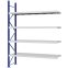 Weitspannregal Anbauregal FORTIS, 3.000×2.250×600 mm, verzinkt