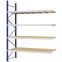 Weitspannregal Anbauregal FORTIS, 3.000×2.250×800 mm, Spanplatte
