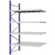 Weitspannregal Anbauregal FORTIS, 3.000×1.750×1.000 mm, verzinkt