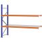 Weitspannregal Anbauregal FORTIS, 2.000×2.250×800 mm, verzinkt