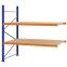 Weitspannregal Anbauregal FORTIS, 2.000×2.000×1.000 mm, Spanplatte