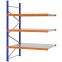 Weitspannregal Anbauregal FORTIS, 2.500×1.750×1.000 mm, verzinkt
