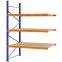 Weitspannregal Anbauregal FORTIS, 2.500×1.750×1.000 mm, Spanplatte