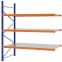 Weitspannregal Anbauregal FORTIS, 2.500×2.250×1.000 mm, verzinkt